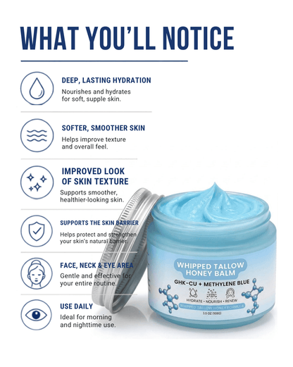 Whipped Tallow with Copper Peptides