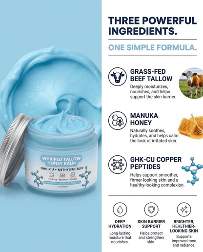 Whipped Tallow with Copper Peptides